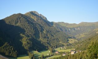 Gruppenhaus Hinterglemm Aussicht