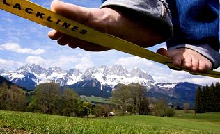 Jugendhotel Wagrain Slackline