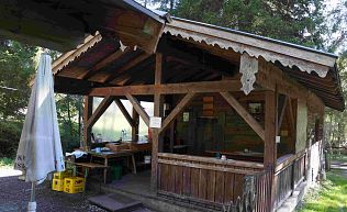 Jugendreisen Gruppenhaus St.Martin Tennengebirge Land Salzburg Hütte am Fischteich - Kopie