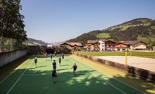 Wagrain Jugendhotel Aussenanlagen Spieler